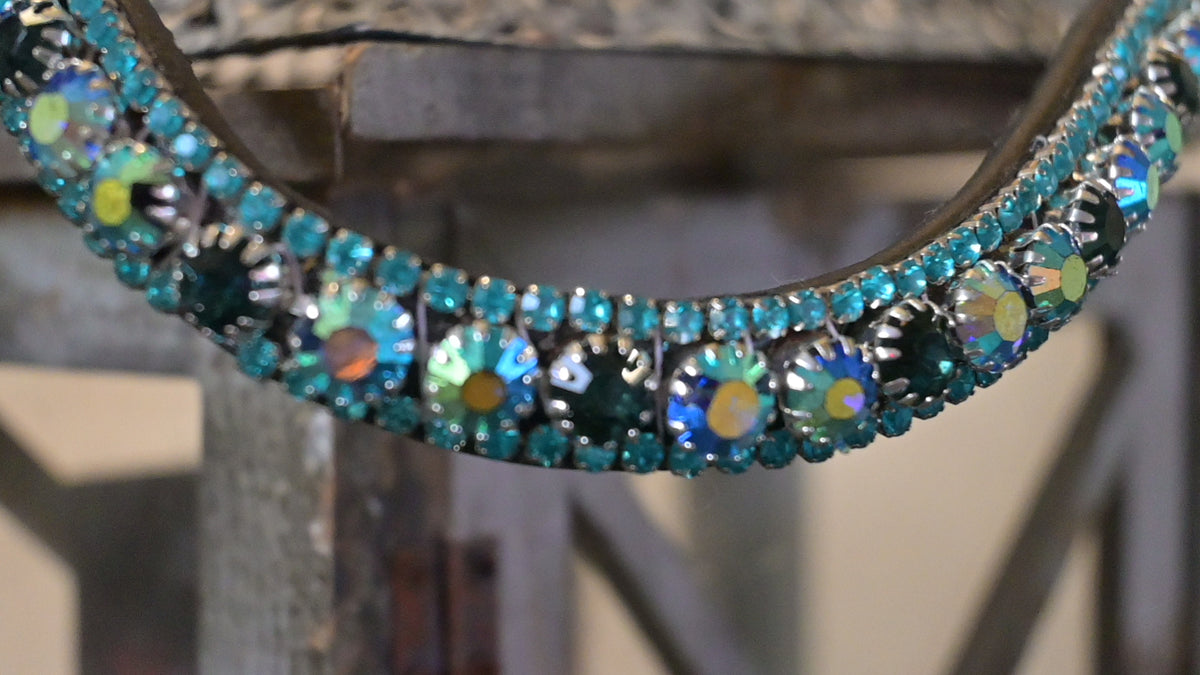 Capri Blue Bridle